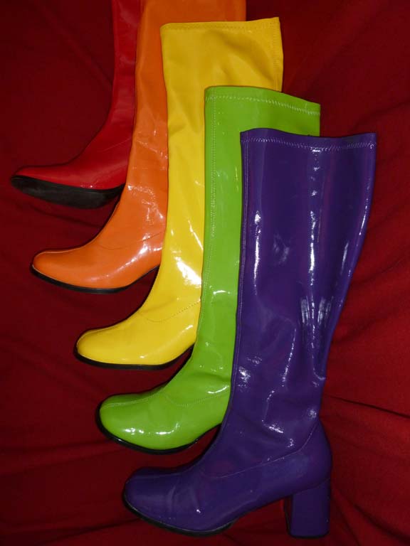 Gogo Boots Assorted - First Scene - NZ’s largest prop & costume hire